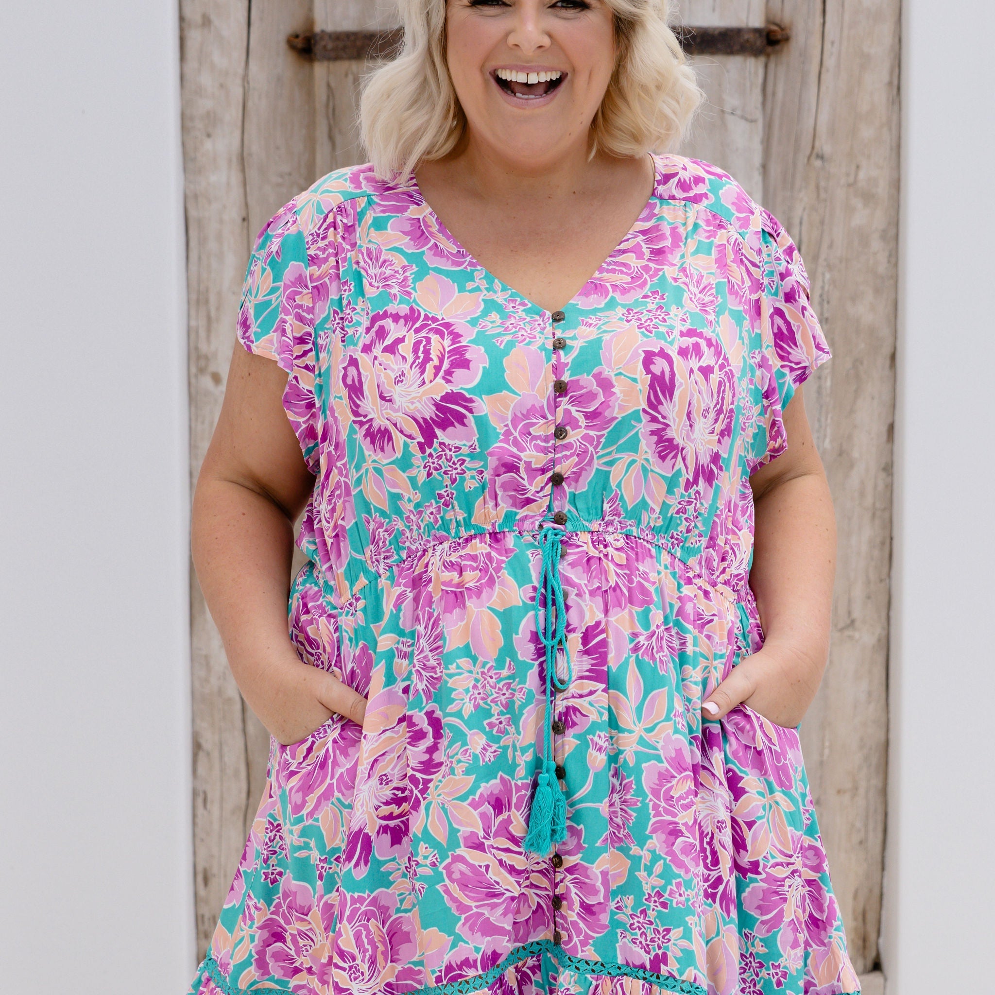 Bellami Floral Dress in Destiny Print