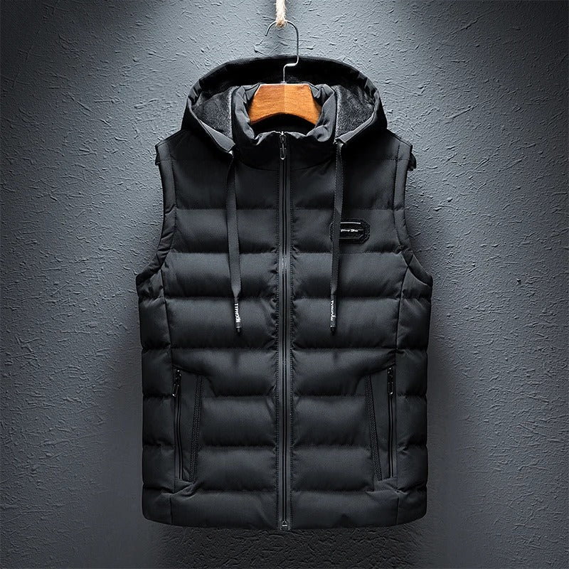 Gianni™ - Gilet con Cappuccio in Pile Premium